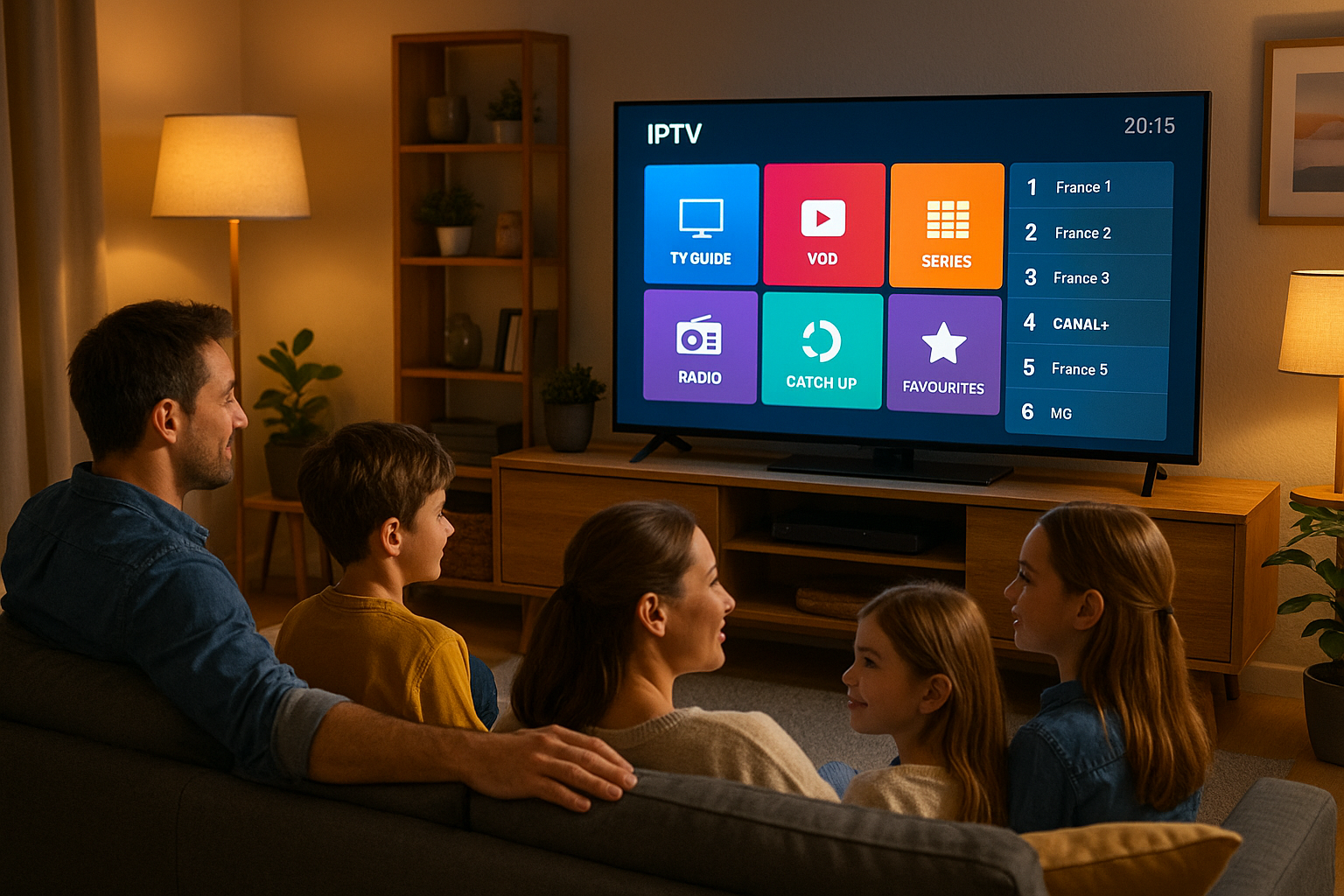 IPTV France sur Smart TV